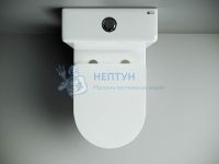 Унитаз-компакт безободковый с сиденьем микролифт Ceramicanova Metropol Белый CN4001
