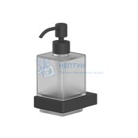 Дозатор для жидкого мыла подвесной Whitecross Cubo CU2440BL (черный мат)