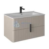 Тумба с умывальником Briz Арно 100 см Бежевая матовая 105 03-18100-16 00 БЕЖ