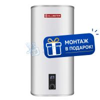 Водонагреватель накопительный плоский Allwater EWH3-100 (100л.) нержавеющая сталь