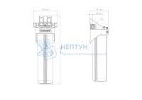Корпус для картриджного фильтра Джилекс 1 М 20” Т
