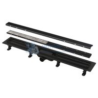 Душевой лоток AlcaPlast APZ19BLACK-650 с решеткой