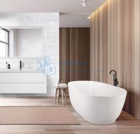 Акриловая ванна BelBagno 170x80 отдельностоящая овальная BB413-1700-800