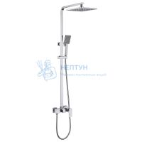 Душевая стойка ABBER Daheim AF8220 без излива, хром