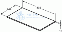 Столешница Ideal Standard TONIC II R4322WG
