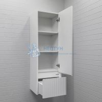 Шкаф-колонна Comforty Марсель-40 белая матовая 00-00012273CF