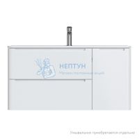 Тумба подвесная, белый, 100 см, Edifice, Iddis EDI10W1i95. Подходит умывальник 0101000i28