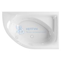 Акриловая ванна Excellent Aquarella 150x100 асимметричная WAEX.ARP15.SMART.WH белый