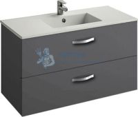 Тумба под раковину 100 см Jacob Delafon Ola Серая EB392-N14