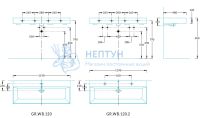Раковина Kerama Marazzi мебельная GR.wb.120