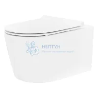 Унитаз подвесной белый с сиденьем микролифт TECEspring Pro S710001