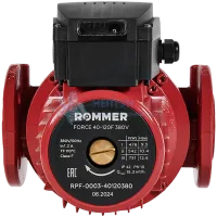 Циркуляционный насос Rommer Force фланцевый трехскоростной 40-120F 380V RPF-0003-40120380