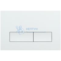 Клавиша смыва Veconi FLUSH V1 FLV1-W белая глянцевая