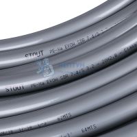 Труба из сшитого полиэтилена 20x2.8 мм Stout PEX-a серая SPX-0001-002028