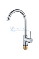 Смеситель для кухни Feinise N49136 поворотный высокий излив