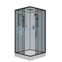 Душевая кабина Niagara Premium 69020134QBLACK 1000x1000x2100