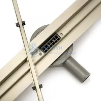 Душевой желоб с решеткой 50см Rea NEO SLIM PRO 500 Gold REA-G5692