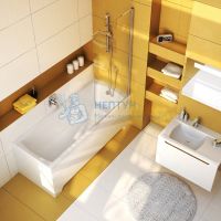 Акриловая ванна Ravak Classic 120x70 прямоугольная C861000000