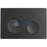 Клавиша смыва Veconi FLUSH V2 FLV2-B черный матовый
