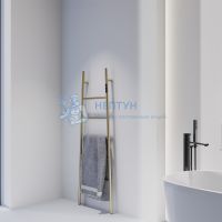 Полотенцесушитель электрический Abber Treppe AH4705G золото матовое