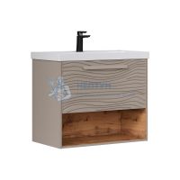 Подвесная тумба с умывальником EQUIL Gleam tpGLEAM80.1Y.N-25