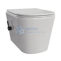 Унитаз с функцией биде Taliente Correto CR25200+SMnero подвесной