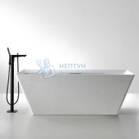 Ванна из искусственного камня ABBER Berlin AM9912 белая матовая