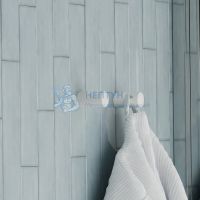 Крючок цвет белый матовый Iddis Noa NOAWT10i41