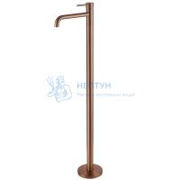 Смеситель Abber Wasser Kreis AF8140MRG напольный для раковины, розовое золото матовое