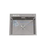 Мойка для кухни Diadonna DS5060 сатин нерж. сталь, размер 500*600*200мм