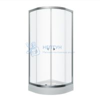 Душевой уголок Альфа-Хром 90*90, четверть круга, низкий поддон Triton Щ0000049613