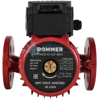 Циркуляционный насос Rommer Force фланцевый трехскоростной 40-60F 380V RPF-0003-4060380