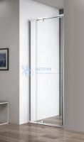 Душевая дверь 800x1950 стёкла прозрачные, профиль хром Cezares VARIANTE-B-1-80/90-C-Cr