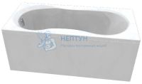 Акриловая ванна C-Bath Salus 140x70 прямоугольная CBQ006003