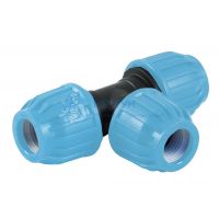 ПНД тройник 25х25х25 Heisskraft "BLUE"