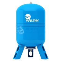 Расширительный бак для водоснабжения вертикальный на опорных стойках Wester WAV 50 л