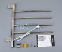 Полотенцесушитель электрический Abber Universal AH4504 хром