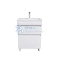 Тумба с умывальником напольная, белая, 60 см, Zodiac, Iddis ZOD6CBFi95K подходит ум. 3506000i28