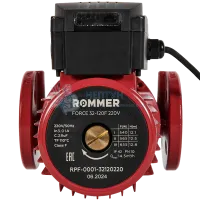 Циркуляционный насос Rommer Force фланцевый трехскоростной 32-120F 220V RPF-0001-32120220