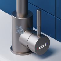 Смеситель для умывальника поворотный Dorff Logic SS D3002101SS
