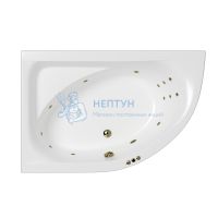 Ванна Whitecross Aquarella 170x110 (левая) "SMART" (бронза)