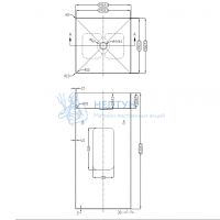 Раковина отдельностоящая Abber Wasser Kreis AF2413MB черная матовая
