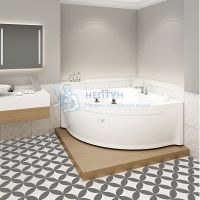 Акриловая ванна с каркасом и панелью Radomir Сандра 149x149 угловая 2-76-2-0-0-221