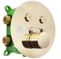 Душевой комплект термостатический REA MILER + BOX Gold REA-P6714
