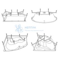 Каркас для ванны Excellent MR-02
