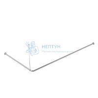 Угловой карниз для ванной комнаты, 90-180 см, глянц. хром, Elegante, Iddis, 050A200I14