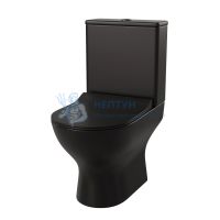 Унитаз Taliente Arte AR35045 Nero напольный с бачком