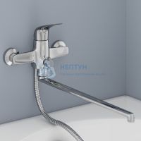 Смеситель для ванны с душем Avrora Glade с поворотным изливом 350 мм AV3030