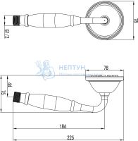Душевая лейка Lemark LM8007B