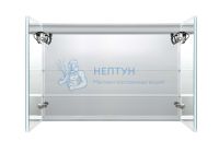 Шкаф зеркало для ванной с подсветкой Aquatek AQ7103B-MLC, прямоугольное, сенсорное управление, 1000*700*133